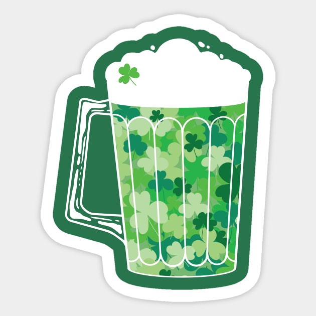 Clover Beer Sticker by beesants